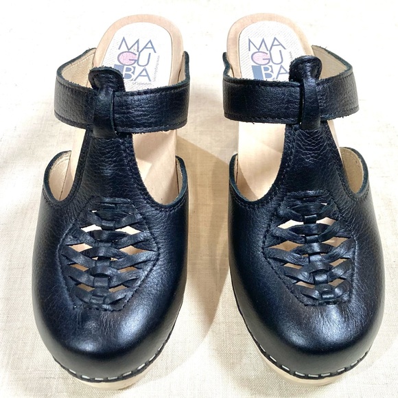 Maguba Nairobi Black clogs size 38 - Picture 3 of 9